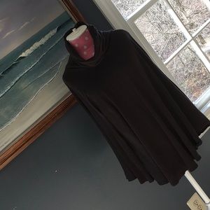 J crew Lightweight grey cotton cowl cape( poncho)